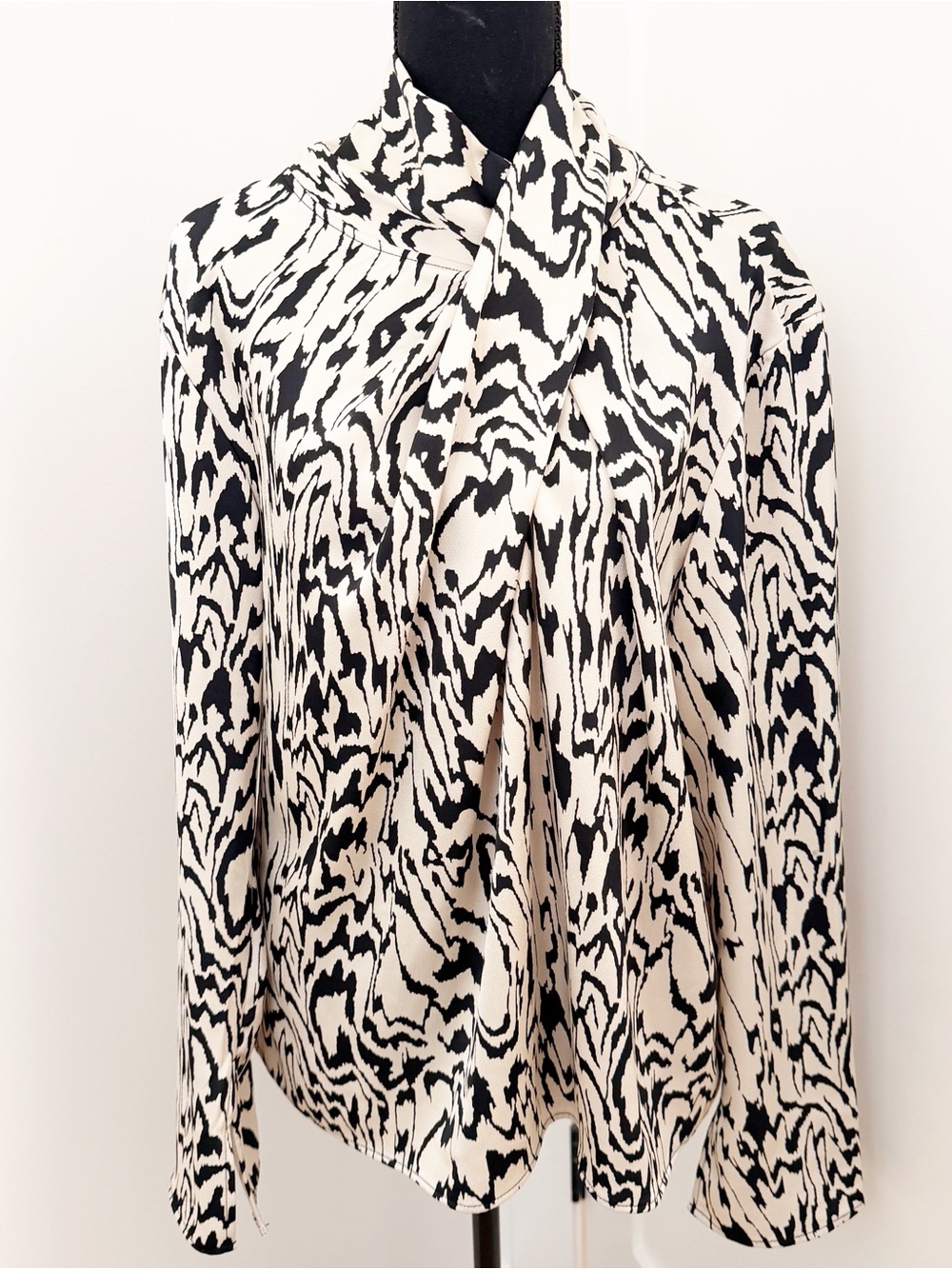 H&M wrap over blouse